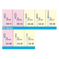 Mani Diamond Burs - Special (Extra) Shape / Ex Series