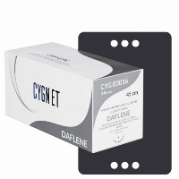 DAFLENE 4'0 PTFE Suture (3/8 rev cutting 16 mm 45 CMS) Pack of 12