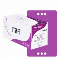 DECTIN 3'0 POLYGLACTIC (3/8 rev cutting 16 mm 45 CMS – Synthetic Absorbable suture) Pack of 12