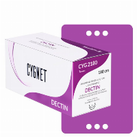 DECTIN 6'0 POLYGLACTIC (3/8 Circle rev cutting 12 mm 45 CMS – Synthetic Absorbable suture) Pack of 12