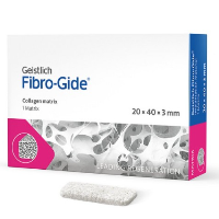 Fibro-Gide Thinner 20x40x3 mm (Collagen Matrix) Single Matrix