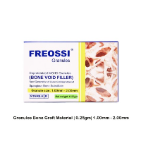 Freossi 0.25 gram = 0.75 cc (1 - 2 mm Large particles)  Bone Graft Granules