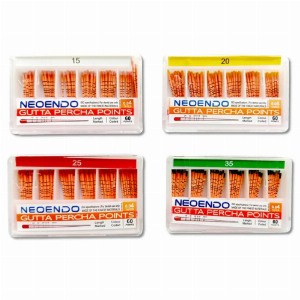 Neoendo Gutta Percha Points 4% (Length Marked)