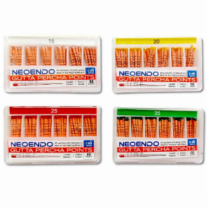Neoendo Gutta Percha Points 6% (Length Marked)
