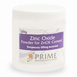 Prime Dental Zinc Oxide Powder - 100gm