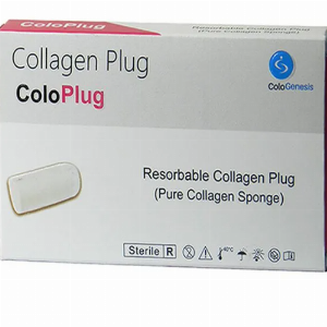 Cologenesis ColoPlug Sterile Collagen Sponge - Pack of 1