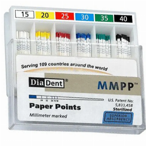 Diadent Paper Points Millimeter Marked - 2%