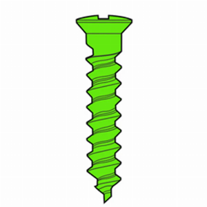 MCTBIO Titanium Bone Screw 1.4mm (Pack of 5)