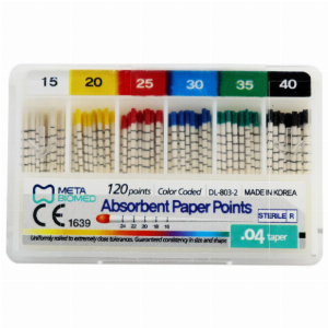 Meta Absorbent Paper Points - 4%