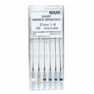 Mani Short Barbed Broaches