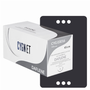 DAFLENE 4'0 PTFE Suture (3/8 rev cutting 12 mm 45 CMS) Pack of 12