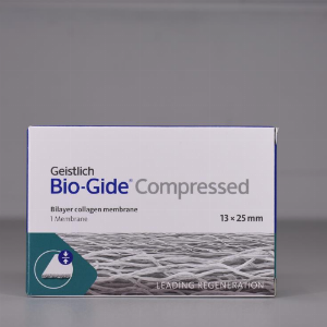 Bio-Gide COMPRESSED 13 x 25 mm (Bi-layered collagen membrane) Singe Unit Pack