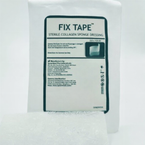 Fix Tapes (Sterile resorbable collagen sponge dressing) Pack of 10