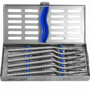 GDC OSTEOTOMES CONCAVE S/6PCS WITH CASSETTE