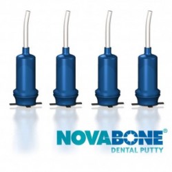 Novabone Putty Cartridges - 4 Cartridge of 0.5 cc (Alloplastic graft in PUTTY consistency)