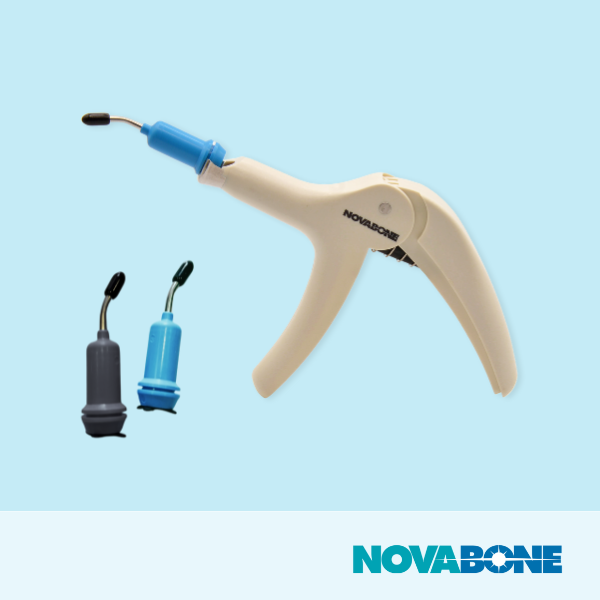 Novabone Putty Cartridges - 6 Cartridges x 0.5 cc (Alloplastic graft in PUTTY consistency)
