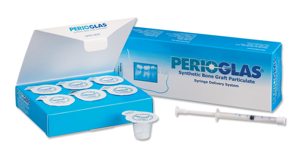 PerioGlas 3 cc pack - Bioactive Synthetic Bone (6 vials x 0.5cc)