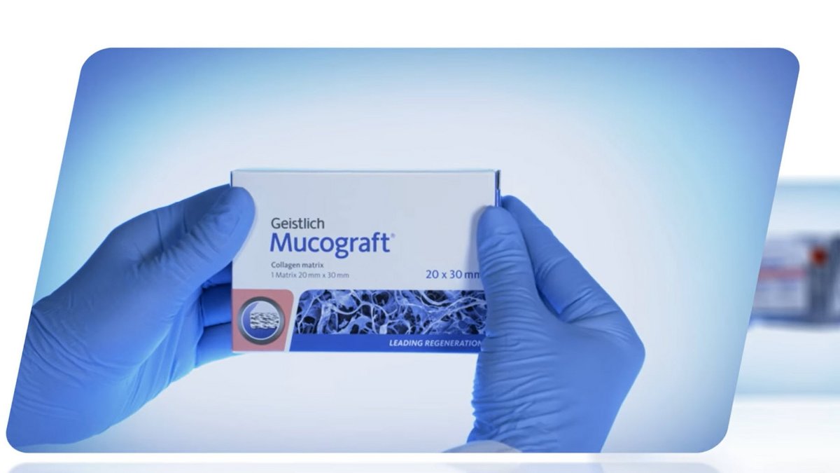 Mucograft 20 x 30 mm (Collagen Matrix) Single Matrix