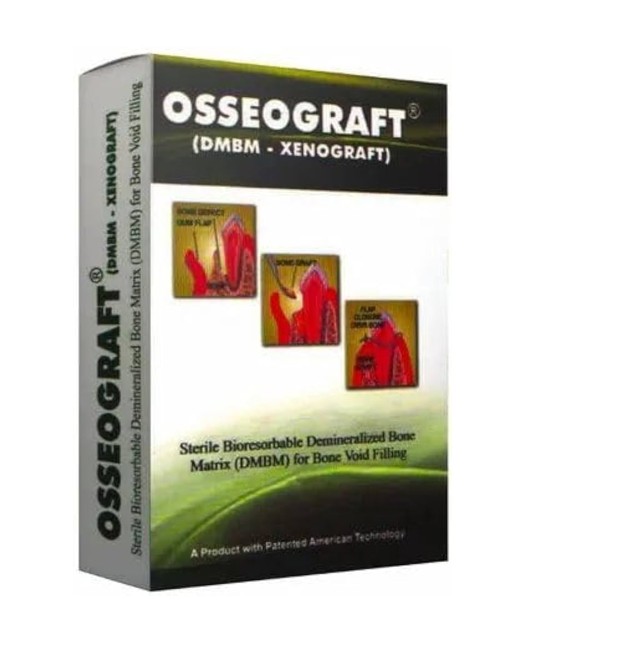 Osseograft Bone Graft (2 vials x 0.5 cc)