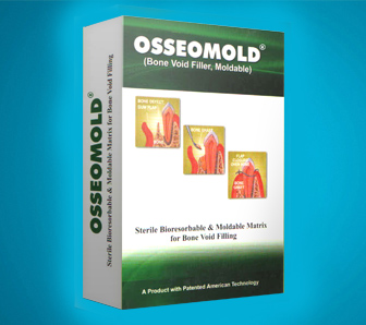 Osseomold (demineralized bone-derived Type-I collagen) 2 x 0.5 cc vials