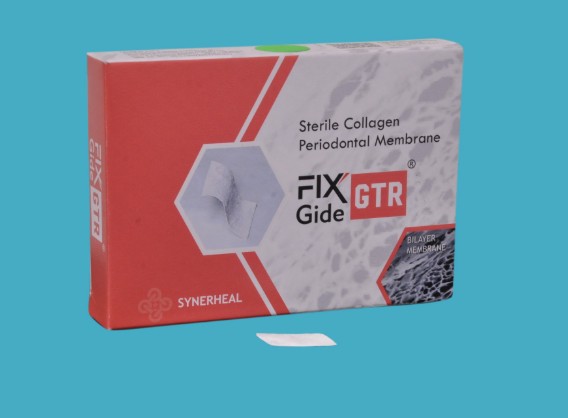 Fix Gide 25 x 25 mm - GTR Membrane (Sterile resorbable Collagen membrane)