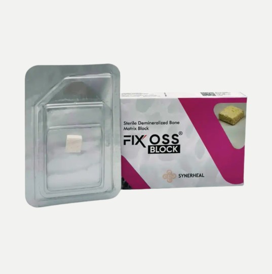 Fix Oss BLOCK 5x10x10 mm (Spongious HA Collagen Bone Block) Single Unit