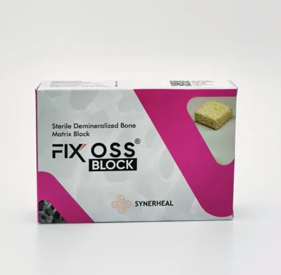 Fix Oss BLOCK 5x10x10 mm (Spongious HA Collagen Bone Block) Single Unit