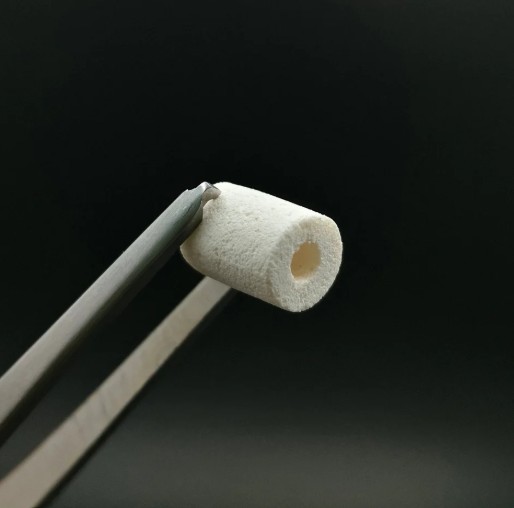 Fix Oss Block CYLINDER - 8 x 4 x 10 mm (Spongious HA Collagen Bone Block) Single Unit