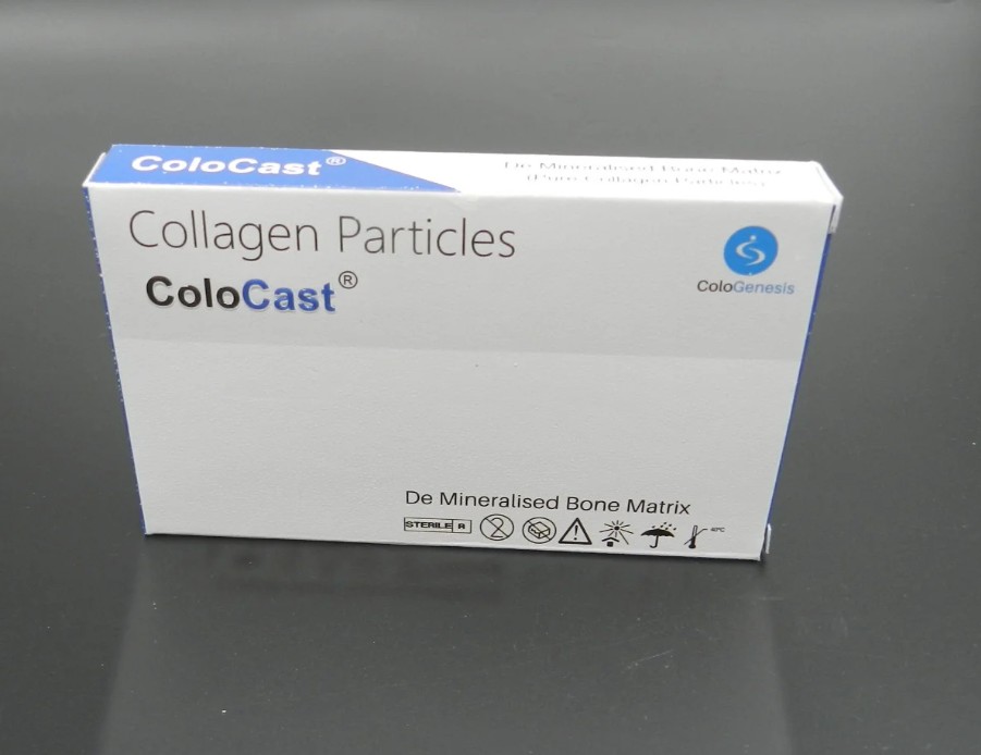Colo Cast 1 CC pack (Demineralised Bone Matrix Collagen Particles)