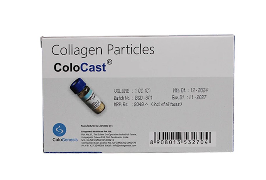 Colo Cast 1 CC pack (Demineralised Bone Matrix Collagen Particles)