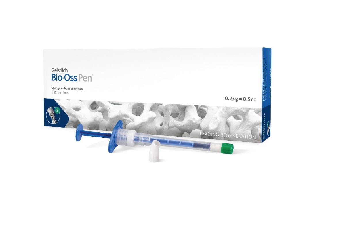Bio-Oss PEN 1 CC Small granules (pre-filled syringe for guided bone regeneration)