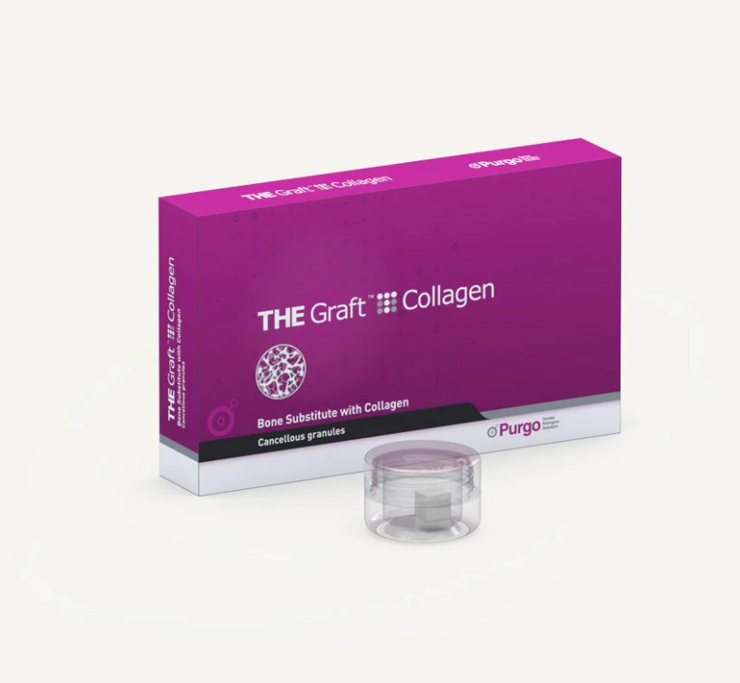 THE Graft Collagen Block 7x7x7 mm (0.34 cc) Collagenated Block Bone