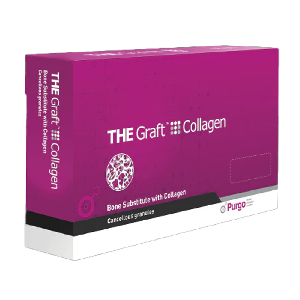 THE Graft Collagen Block 7x7x7 mm (0.34 cc) Collagenated Block Bone