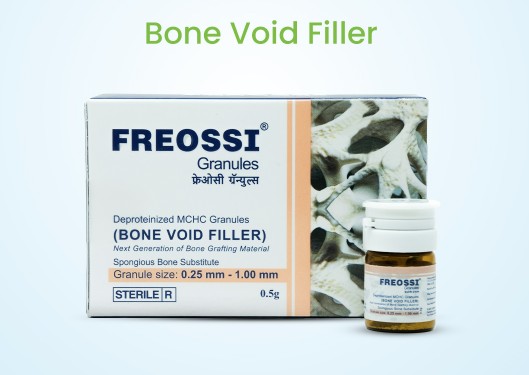 Freossi 0.25 gram = 0.5 cc (0.25 - 1 mm Small particles)  Bone Graft Granules