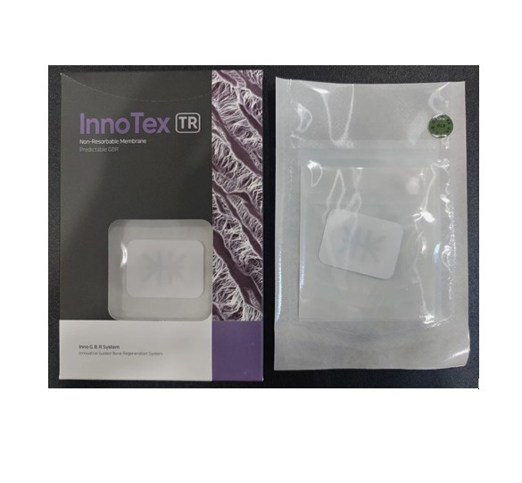 Innotex Ti-Reinforced PTFE Membrane 30x40 mm Non-Resorbable (South Korea)