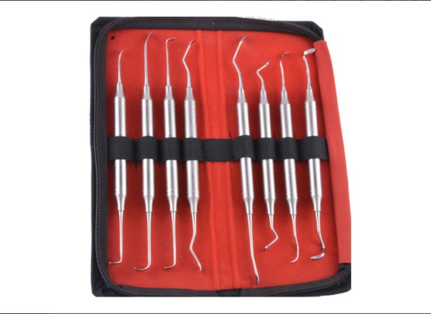 GDC Sinus Lifting Instrument Set Of 8 In Pouch (IMPSLP8)