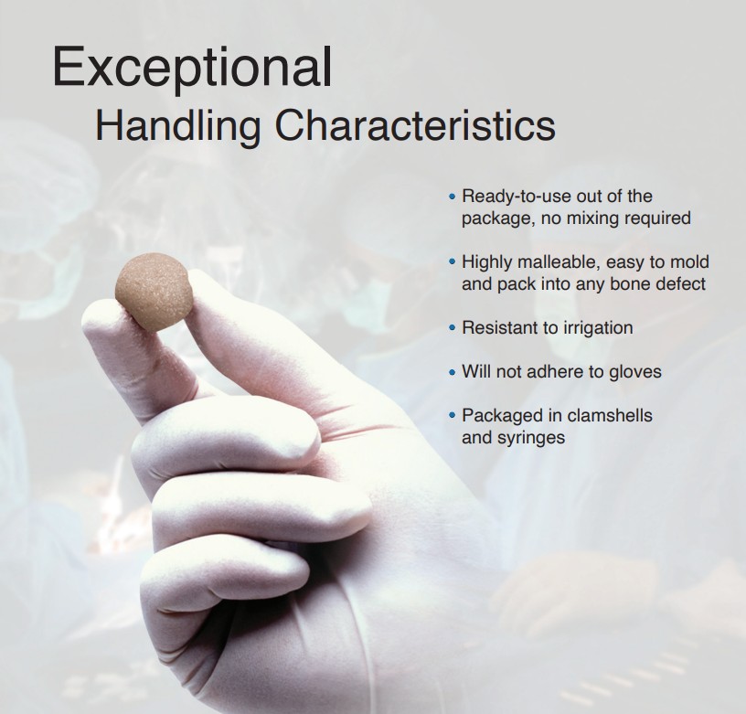 Novabone Putty Cartridges (Alloplastic graft in PUTTY consistency) - All variants