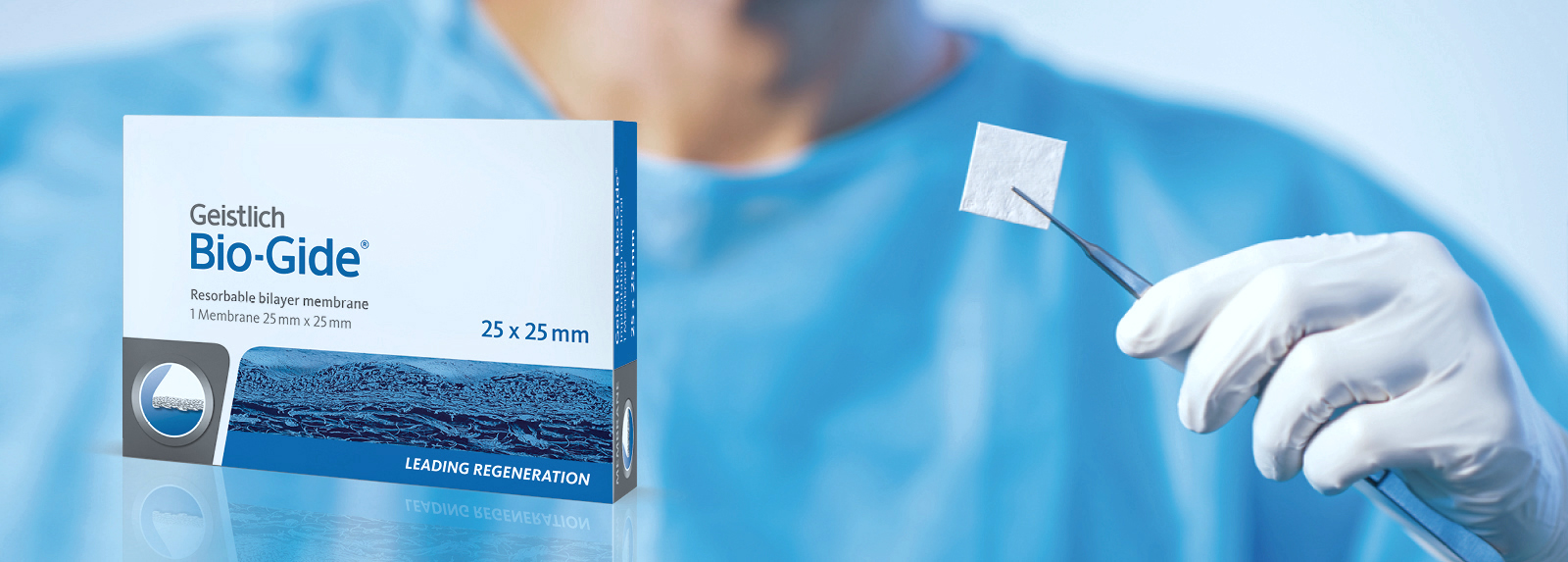 Bio-Gide (Resorbable Bi-layered collagen membrane) - All variants